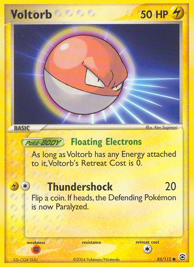 Voltorb 85/112 EX FireRed & LeafGreen