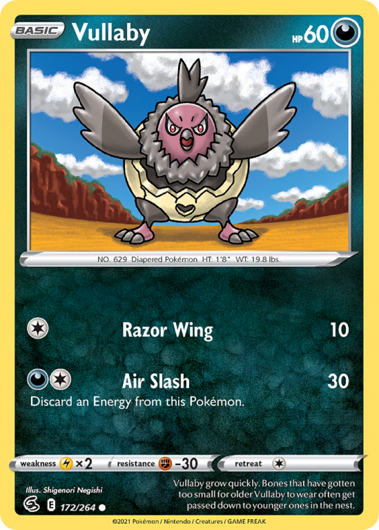 Vullaby 172/264 Sword & Shield Fusion Strike