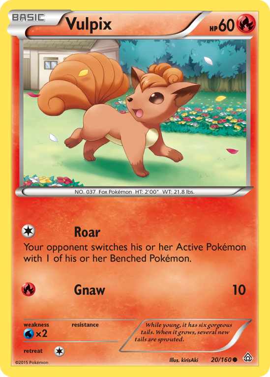 Vulpix 20/160 XY Primal Clash