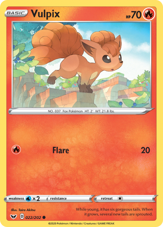 Vulpix 22/202 Sword & Shield Sword & Shield