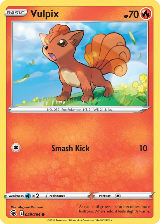 Vulpix 29/264 Sword & Shield Fusion Strike