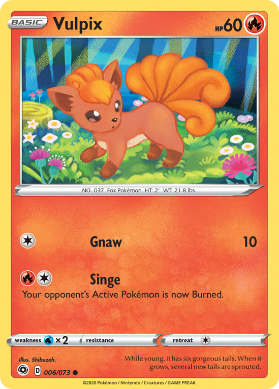 Vulpix 6/73 Sword & Shield Champion's Path