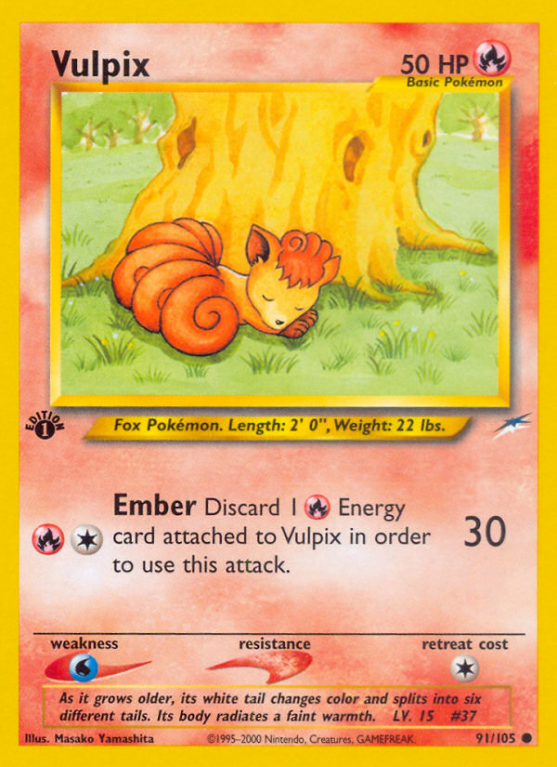 Vulpix 91/113 Neo Neo Destiny