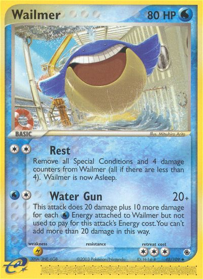 Wailmer 48/109 EX Ruby & Sapphire