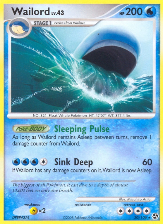 Wailord 30/106 Diamond & Pearl Great Encounters