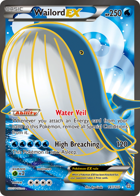 Wailord-EX 147/160 XY Primal Clash