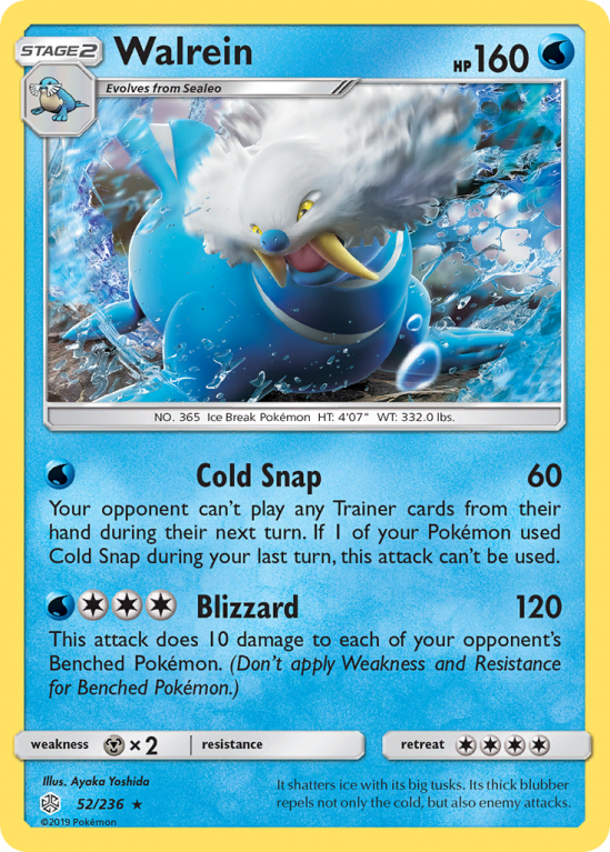 Walrein 52/236 Sun & Moon Cosmic Eclipse