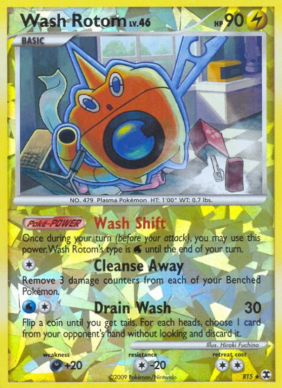 Wash Rotom RT5/111 Platinum Rising Rivals