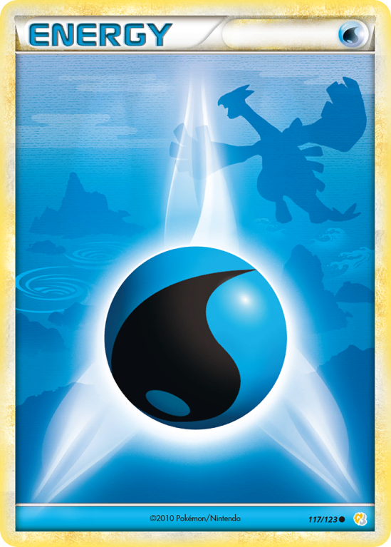 Water Energy 117/123 HeartGold & SoulSilver HeartGold & SoulSilver