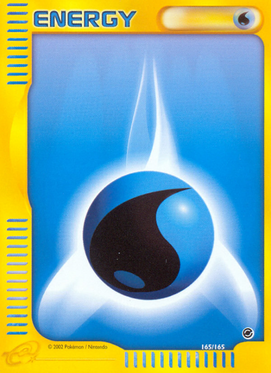 Water Energy 165/165 E-Card Expedition Base Set