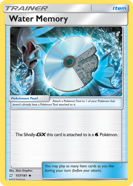 Water Memory 157/181 Sun & Moon Team Up
