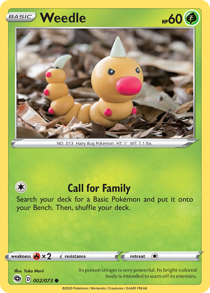 Weedle 2/73 Sword & Shield Champion's Path