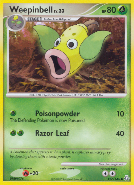 Weepinbell 127/146 Diamond & Pearl Legends Awakened