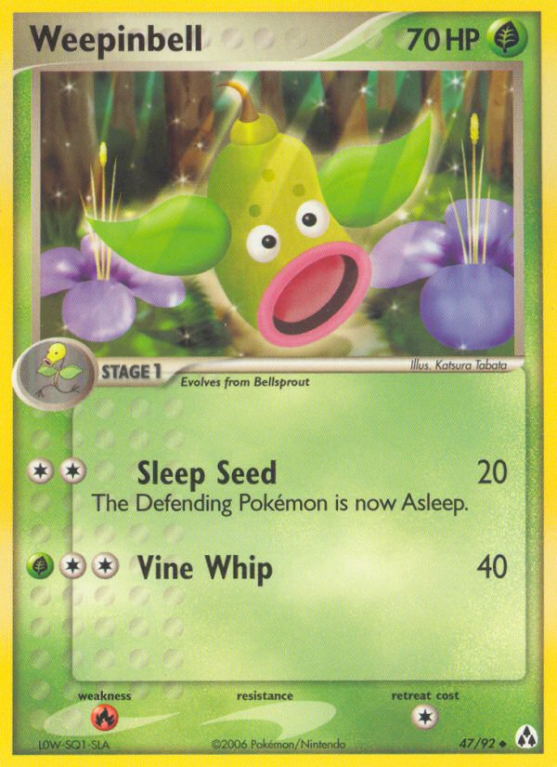 Weepinbell 47/92 EX Legend Maker
