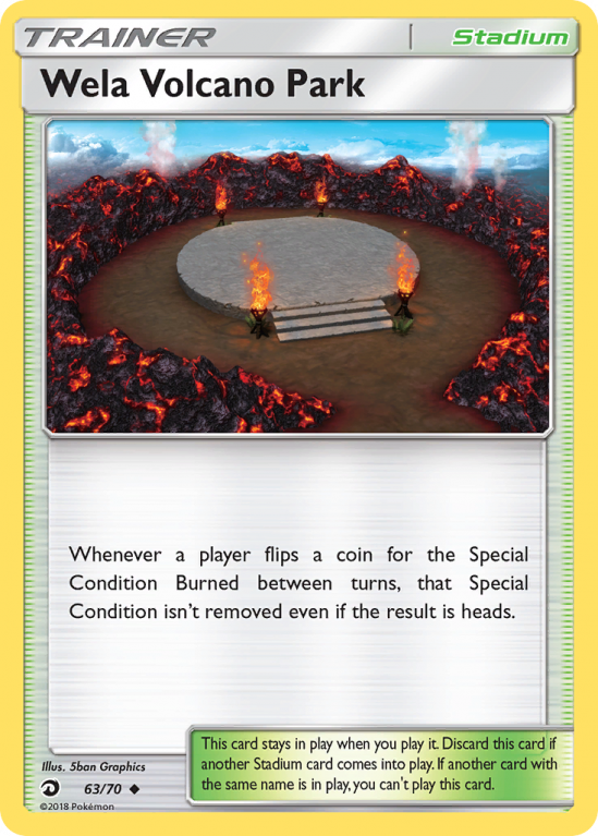 Wela Volcano Park 63/70 Sun & Moon Dragon Majesty