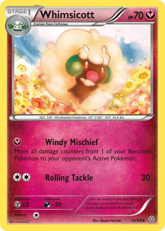 Whimsicott 56/98 XY Ancient Origins