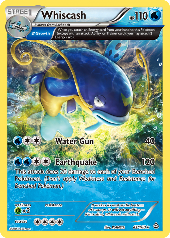 Whiscash 41/160 XY Primal Clash