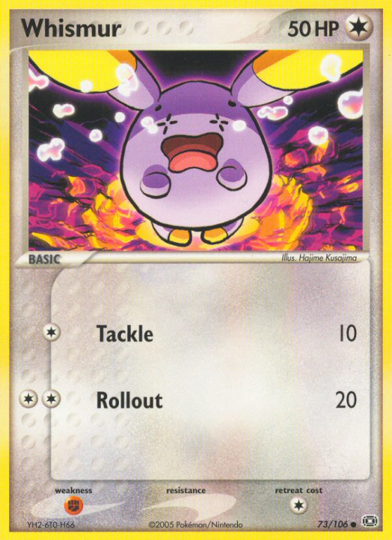 Whismur 73/106 EX Emerald