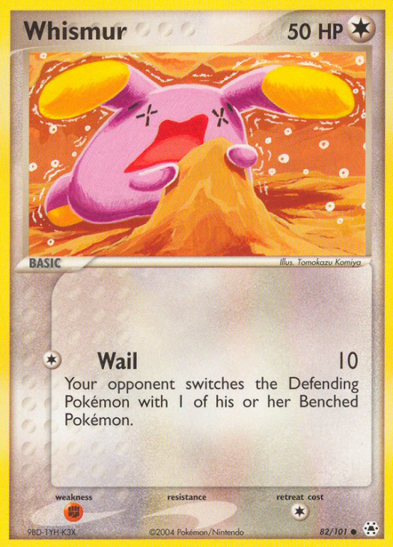 Whismur 82/101 EX Hidden Legends