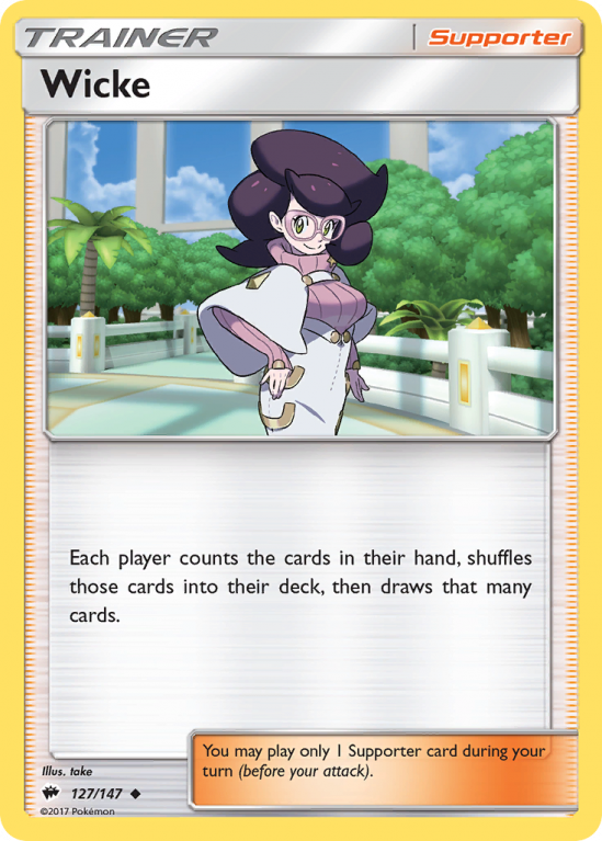 Wicke 127/147 Sun & Moon Burning Shadows