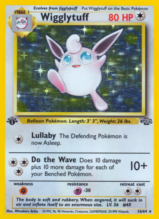 Wigglytuff 16/64 Base Jungle