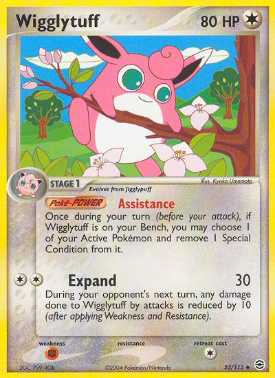 Wigglytuff 52/112 EX FireRed & LeafGreen