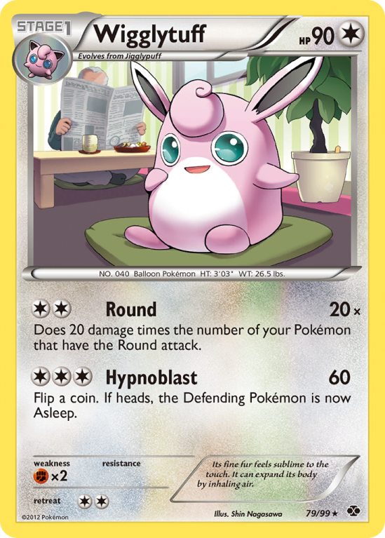 Wigglytuff 79/99 Black & White Next Destinies