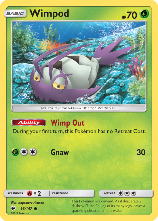 Wimpod 16/147 Sun & Moon Burning Shadows