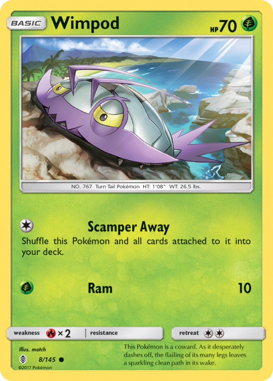 Wimpod 8/145 Sun & Moon Guardians Rising