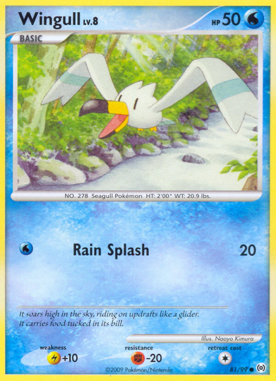 Wingull 81/99 Platinum Arceus