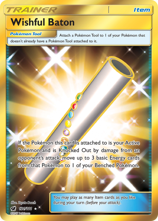 Wishful Baton 121/111 Sun & Moon Crimson Invasion