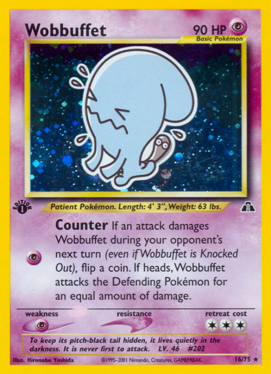 Wobbuffet 16/75 Neo Neo Discovery