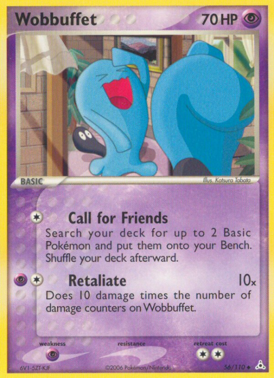 Wobbuffet 56/110 EX Holon Phantoms