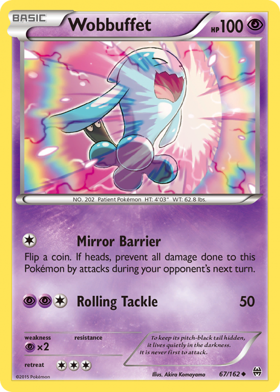 Wobbuffet 67/162 XY BREAKthrough