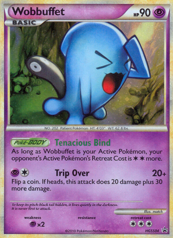 Wobbuffet HGSS04/25 HeartGold & SoulSilver HGSS Black Star Promos