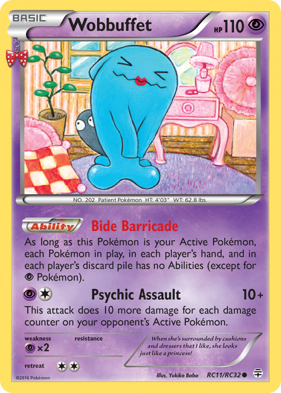 Wobbuffet RC11/115 XY Generations