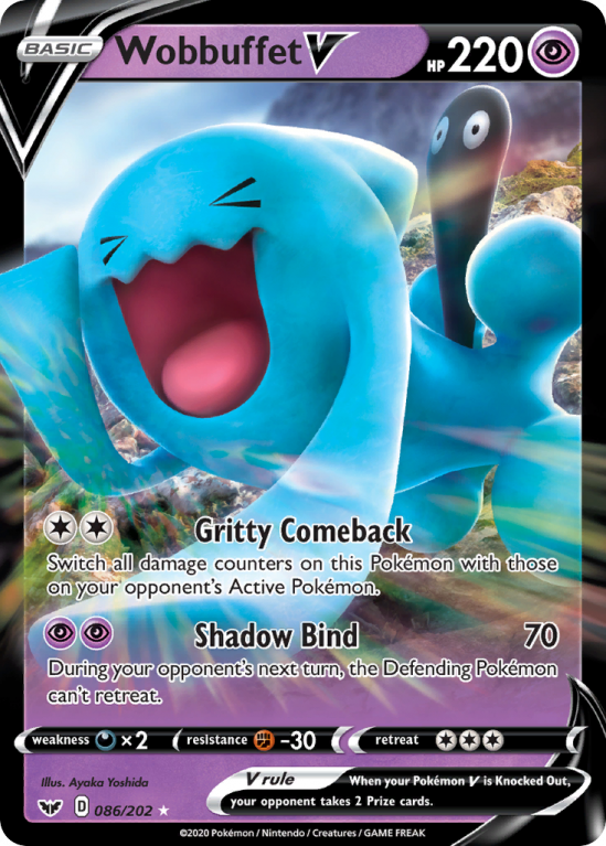 Wobbuffet V 86/202 Sword & Shield Sword & Shield