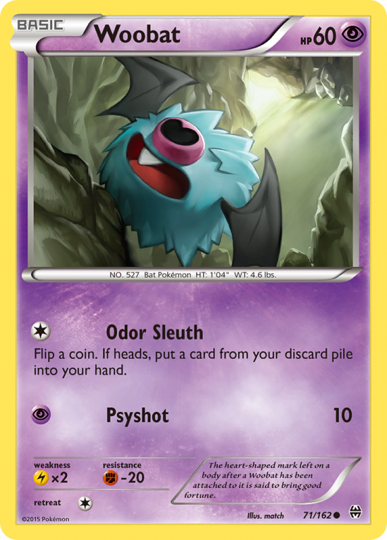 Woobat 71/162 XY BREAKthrough