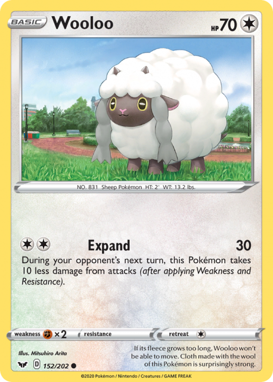 Wooloo 152/202 Sword & Shield Sword & Shield