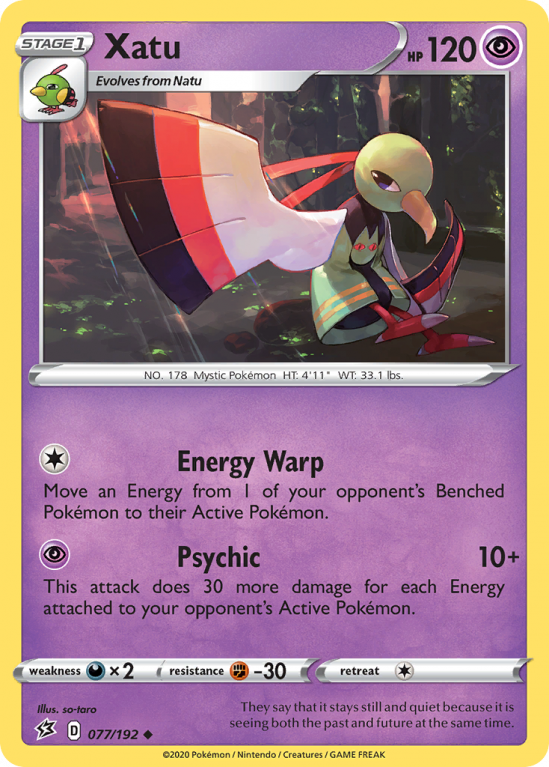 Xatu 77/192 Sword & Shield Rebel Clash