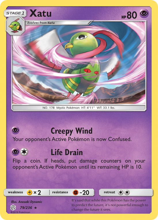 Xatu 79/236 Sun & Moon Cosmic Eclipse