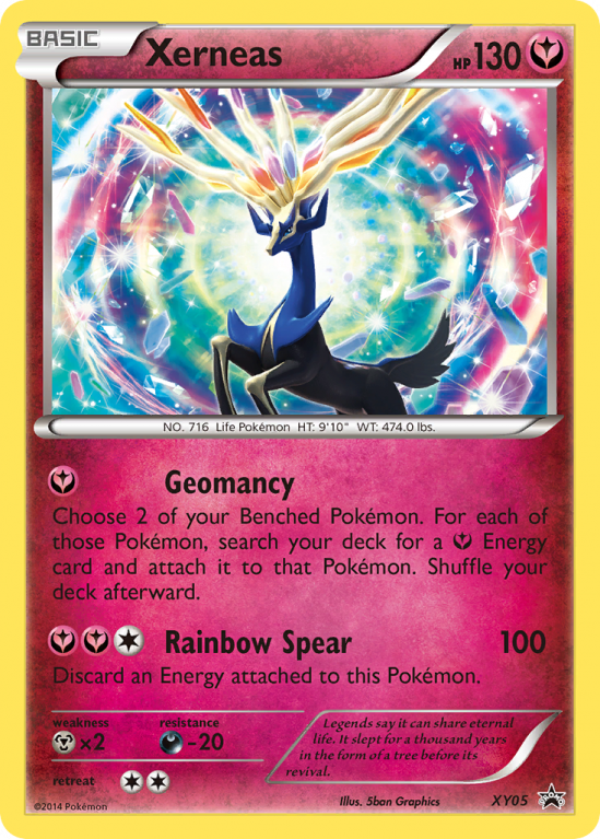 Xerneas XY05/183 XY XY Black Star Promos