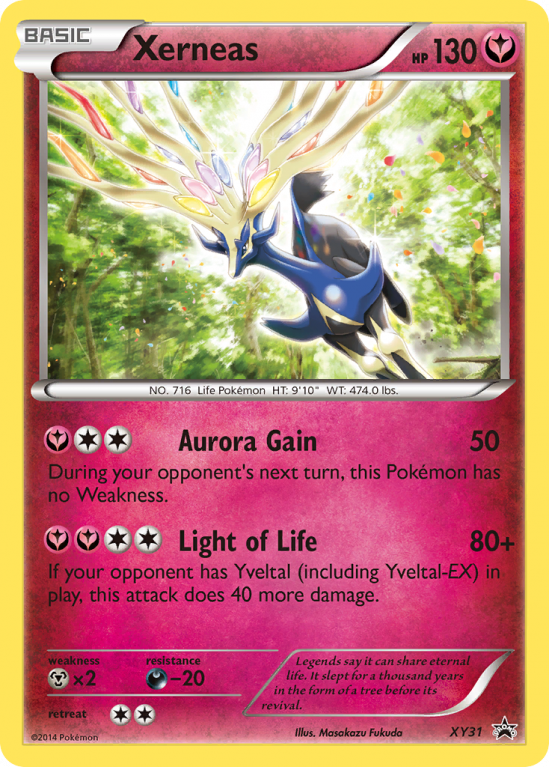 Xerneas XY31/183 XY XY Black Star Promos