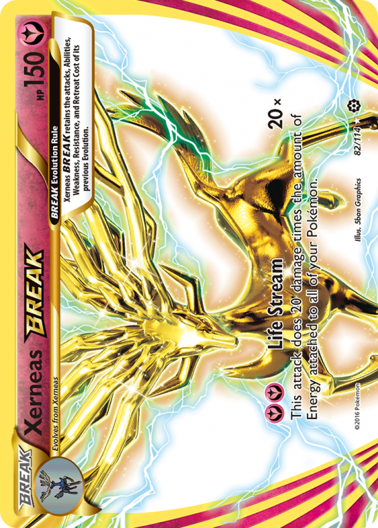 Xerneas BREAK 82/114 XY Steam Siege