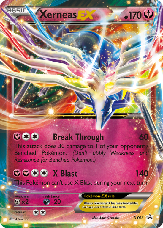 Xerneas-EX XY07/183 XY XY Black Star Promos