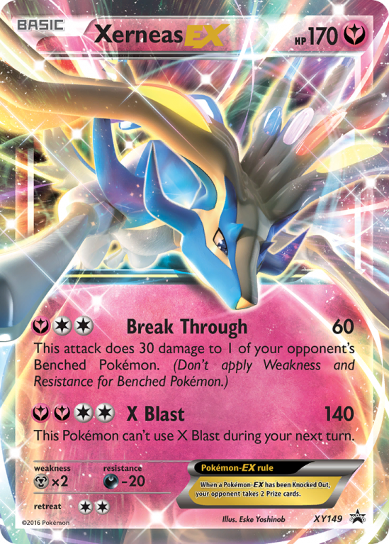 Xerneas-EX XY149/183 XY XY Black Star Promos
