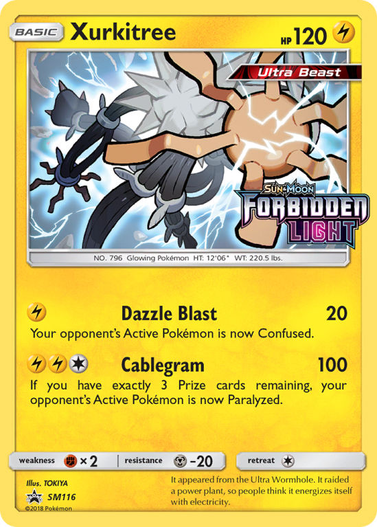 Xurkitree SM116/156 Sun & Moon SM Black Star Promos