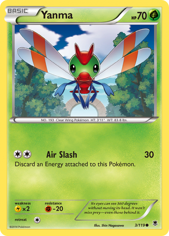 Yanma 3/119 XY Phantom Forces