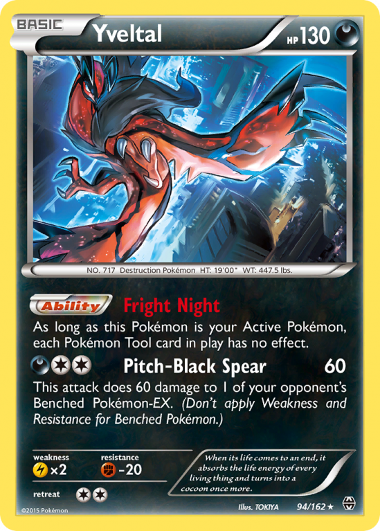 Yveltal 94/162 XY BREAKthrough