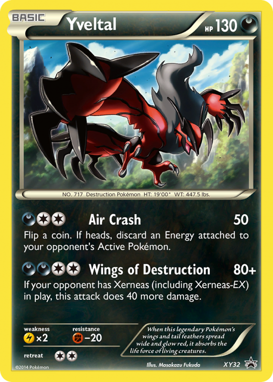 Yveltal XY32/183 XY XY Black Star Promos
